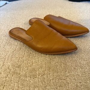 Madewell Leather Slip-On Mules